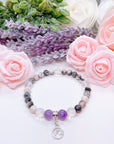 Wave Companion Charm Bracelet Amethyst