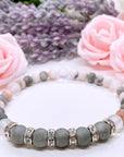 Druzy Rhinestone Companion Bracelet