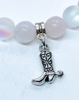 Cowgirl Boot Charm Bracelet