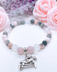 Jumping Horse Companion Charm Bracelet