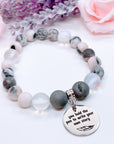 You Hold the Pen to Write Your Own Story Charm Bracelet