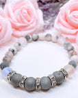 Druzy Rhinestone Companion Bracelet