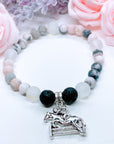 Jumping Horse Companion Charm Bracelet