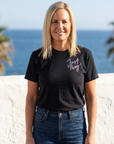 Just Pray Tee in Black