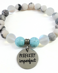 Perfectly Imperfect Classic Charm Bracelet Turquoise