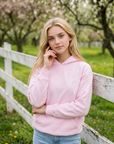 Just Pray Pink Youth Hoodie | Christian Youth Hoodie