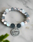 Grandma: Always in my Heart Classic Charm Bracelet Lava