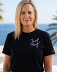 Just Pray Tee in Black