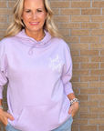 Just Pray 2nd Edition Lavender Hoodie | Christian Hoodie