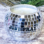 5SRB Disco Candle – Just Pray, God Always Has Your Back