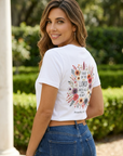Trust in the Lord with All Your Heart Christian T-Shirt in White