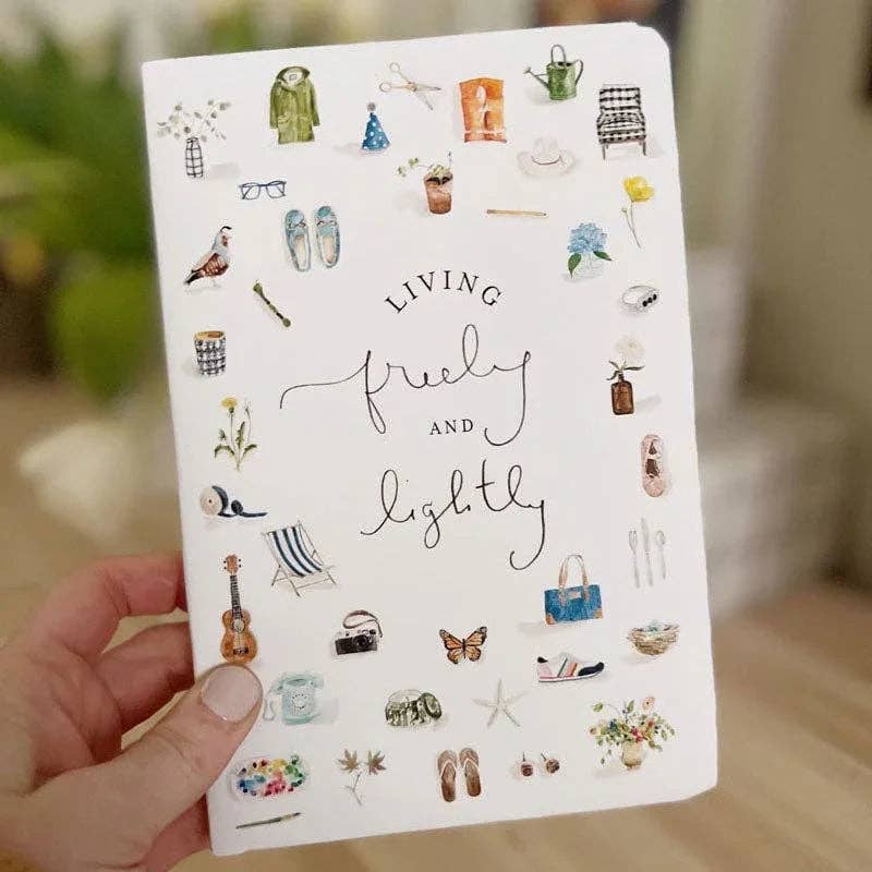 Living Freely and Lightly Guided Christian Journal | Emily Lex