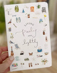Living Freely and Lightly Guided Christian Journal | Emily Lex