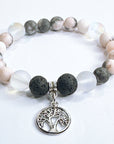 Tree of Life Classic Charm Bracelet Lava