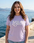 Praise the Lord Tee in Lavender
