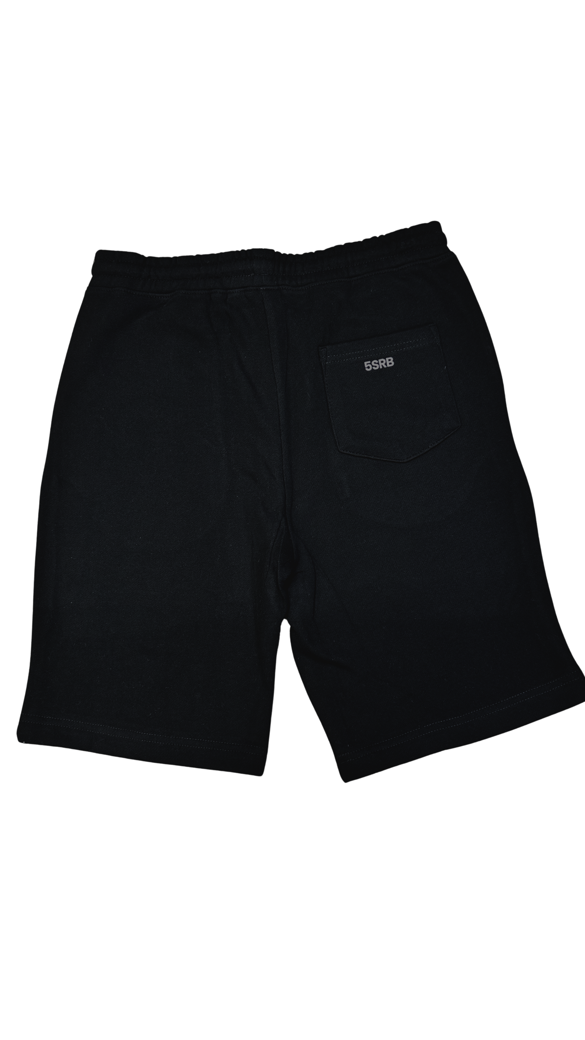 5SRB Monochrome Black Lounge Shorts | Inspirational Comfort