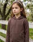 Just Pray Brown Youth Hoodie | Christian Youth Hoodie