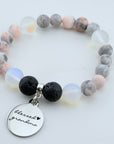 Blessed Grandma Classic Charm Bracelet Lava