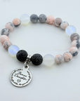 Bonus Daughter Classic Charm Bracelet  Lava