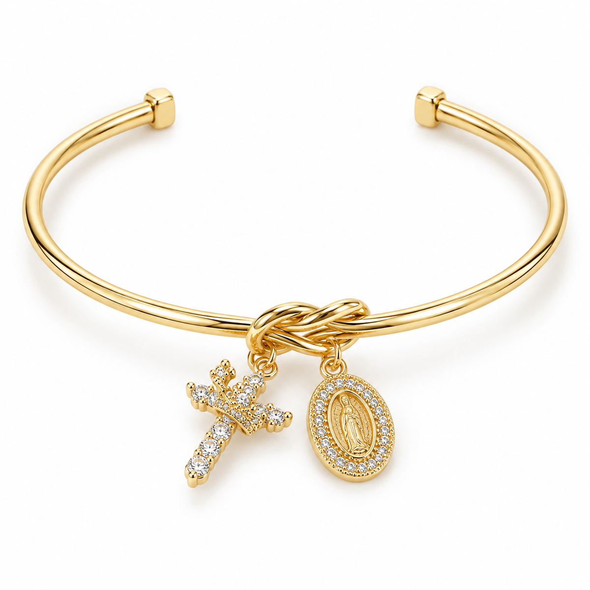 Crowned in Grace Charm Bracelet