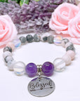 Blessed Charm Bracelet Amethyst