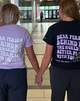 Dear Person Behind Me....Lavender T-Shirt
