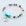 Beaded bracelet with a 'Daughter' charm on a white background