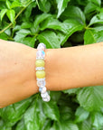 Yellow Jade Rhinestone Classic Bracelet LTD Edition