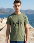 Praise the Lord Tee in Army Green