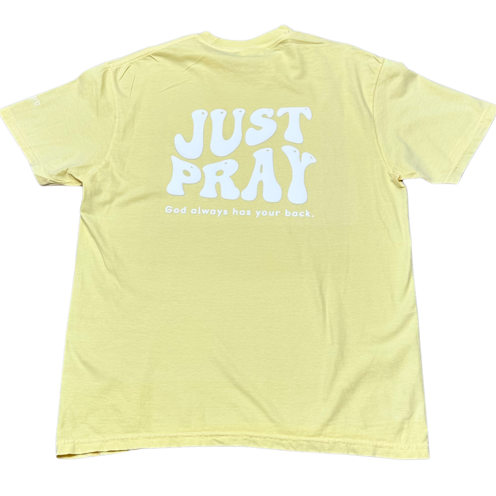 Just Pray Yellow Oversized Tee LTD Edition