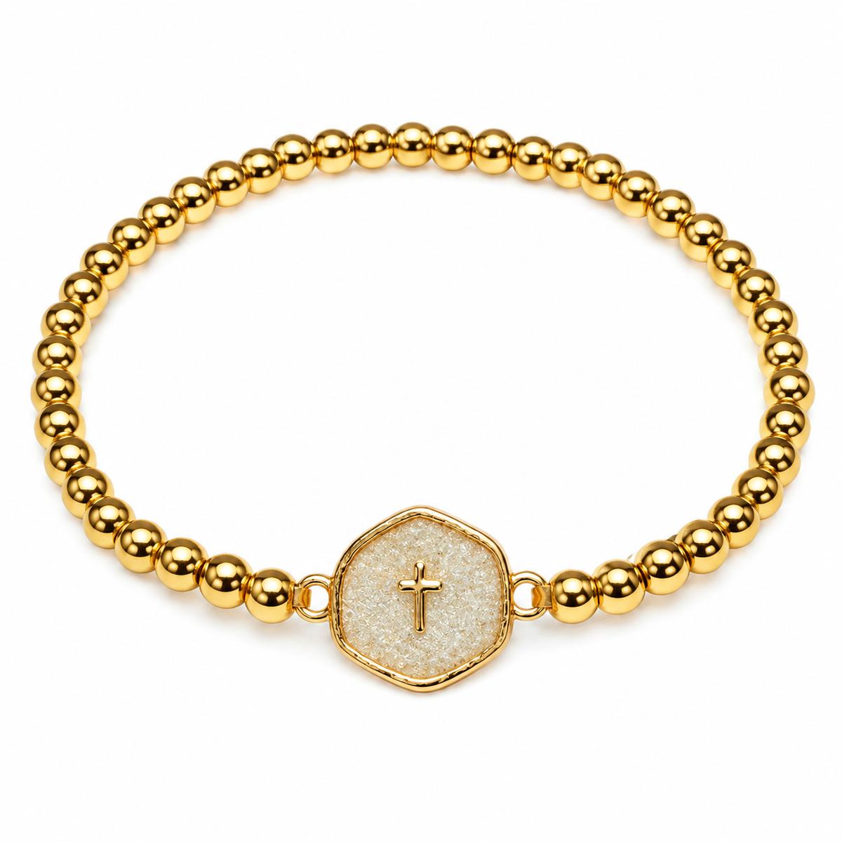 Walk by Faith Stretch Bracelet