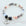 Bracelet with multicolored beads and a 'Grand Daughter' charm on a light background