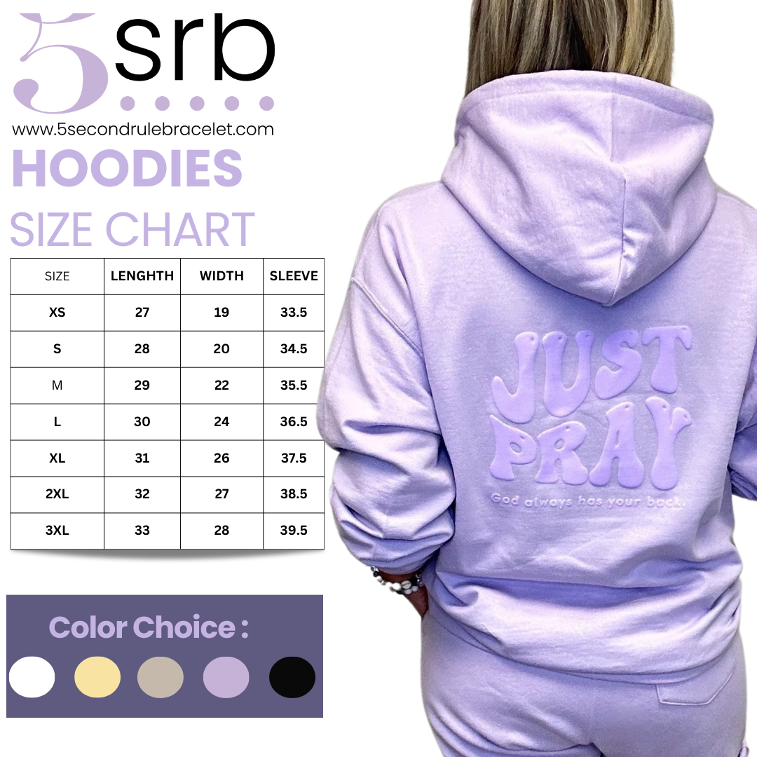 Oversized Hoodie | 5 Second Rule Bracelet