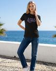 Praise the Lord Tee in Black