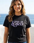 Praise the Lord Tee in Black