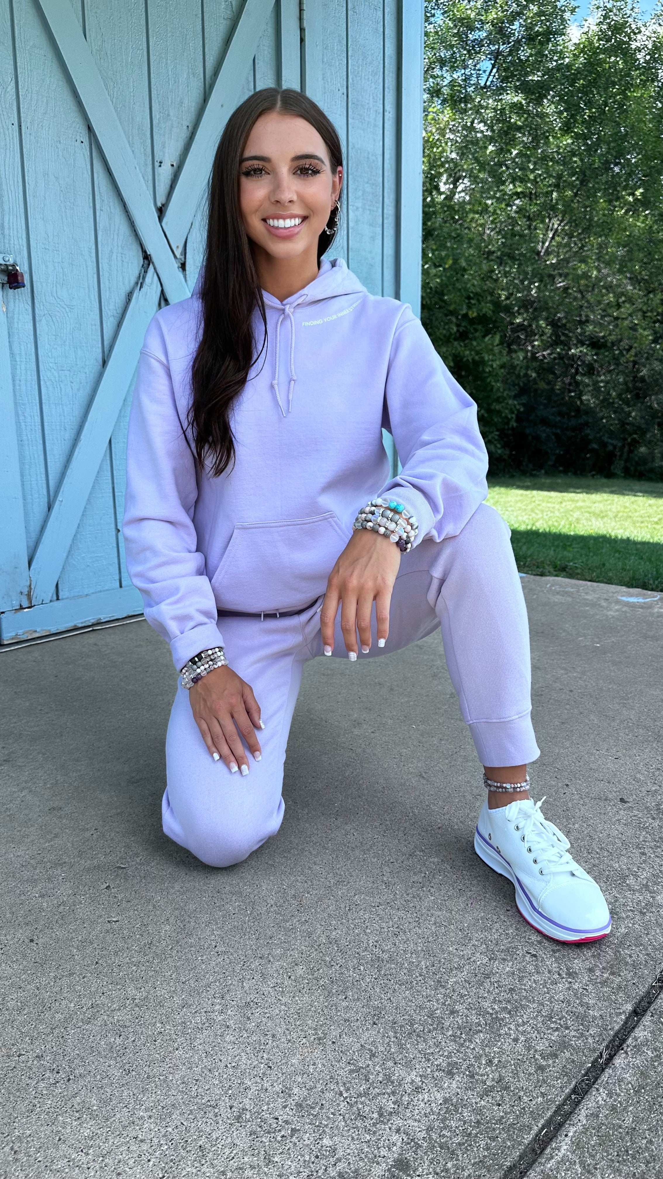 Lavendar Sweatpants