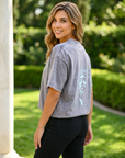 Crown of Jesus Vintage Wash Christian T-Shirt – Oversized Heavyweight Faith Tee