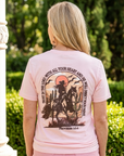 Trust in the Lord Christian T-Shirt in Pink
