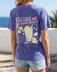 Jesus Be Making Lemonade Vintage Wash Christian T-Shirt – Summer Blue