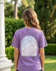 Through Deep Waters Vintage Wash Christian T-Shirt – Orchid