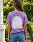 Through Deep Waters Vintage Wash Christian T-Shirt – Orchid