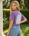 Through Deep Waters Vintage Wash Christian T-Shirt – Orchid
