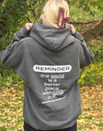 Reminder Hoodie - Pigment Black