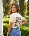 Where the Lord Guides Christian T-Shirt – Soft Yellow