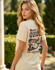 Where the Lord Guides Christian T-Shirt – Soft Yellow