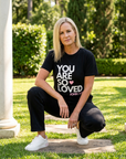 You Are So Loved Christian T-Shirt – Black