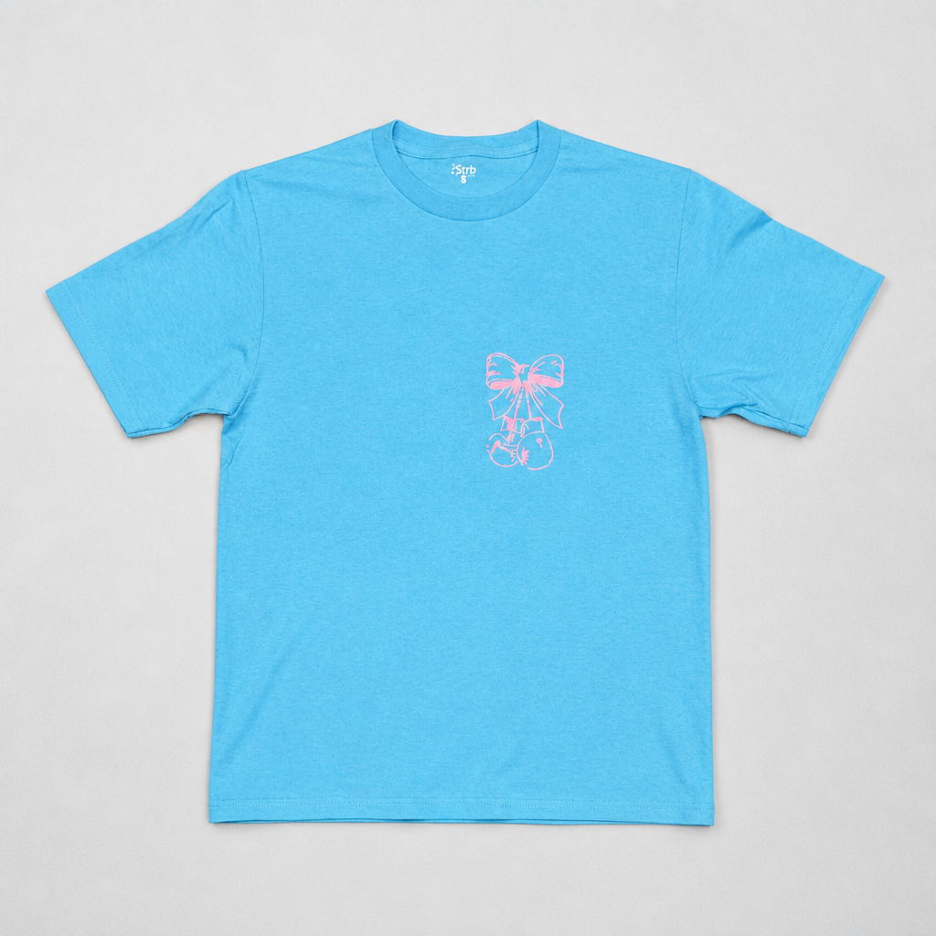 Hard Fought Hallelujah Christian T-Shirt | Sky Blue