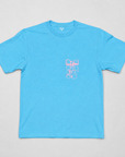 Hard Fought Hallelujah Christian T-Shirt | Sky Blue