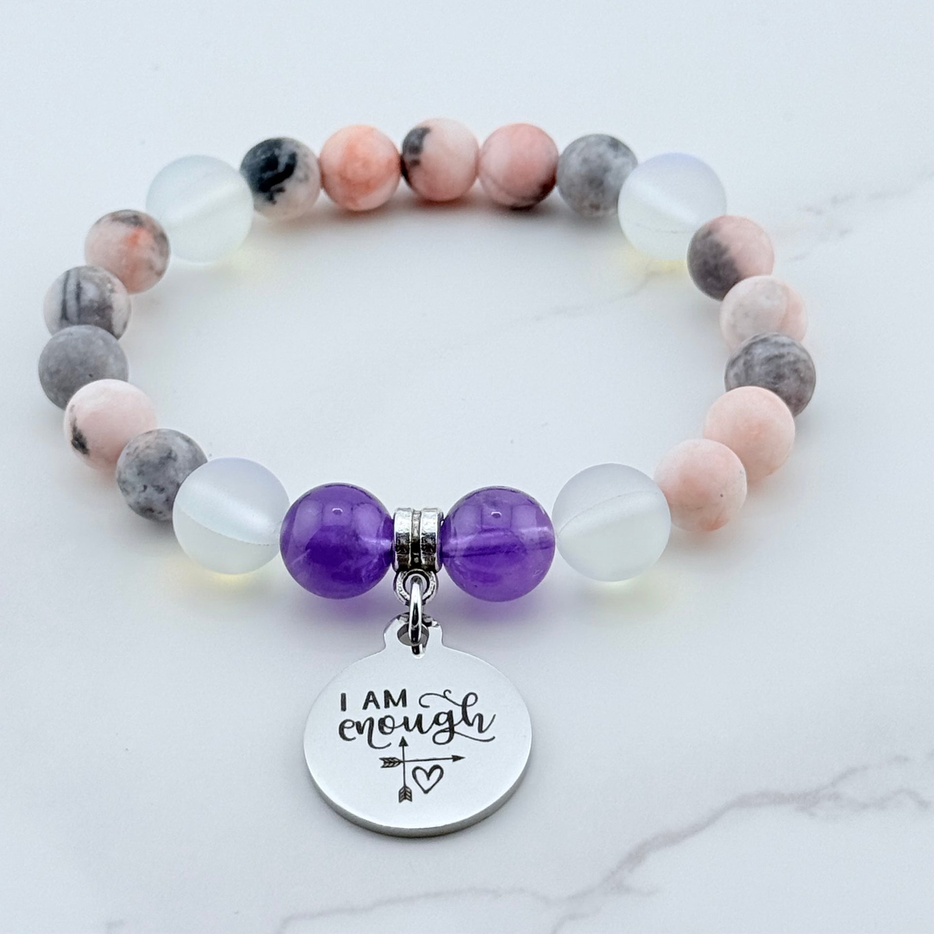 Bracelet en Améthyste Extra - Pierre 10mm - Vertus des Pierres