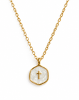 Just a Little Faith Gold Necklace